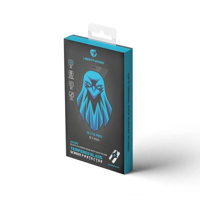 Liberty Guard 2.5D Rounded Edge Screen Protector for iPhone - Azure
