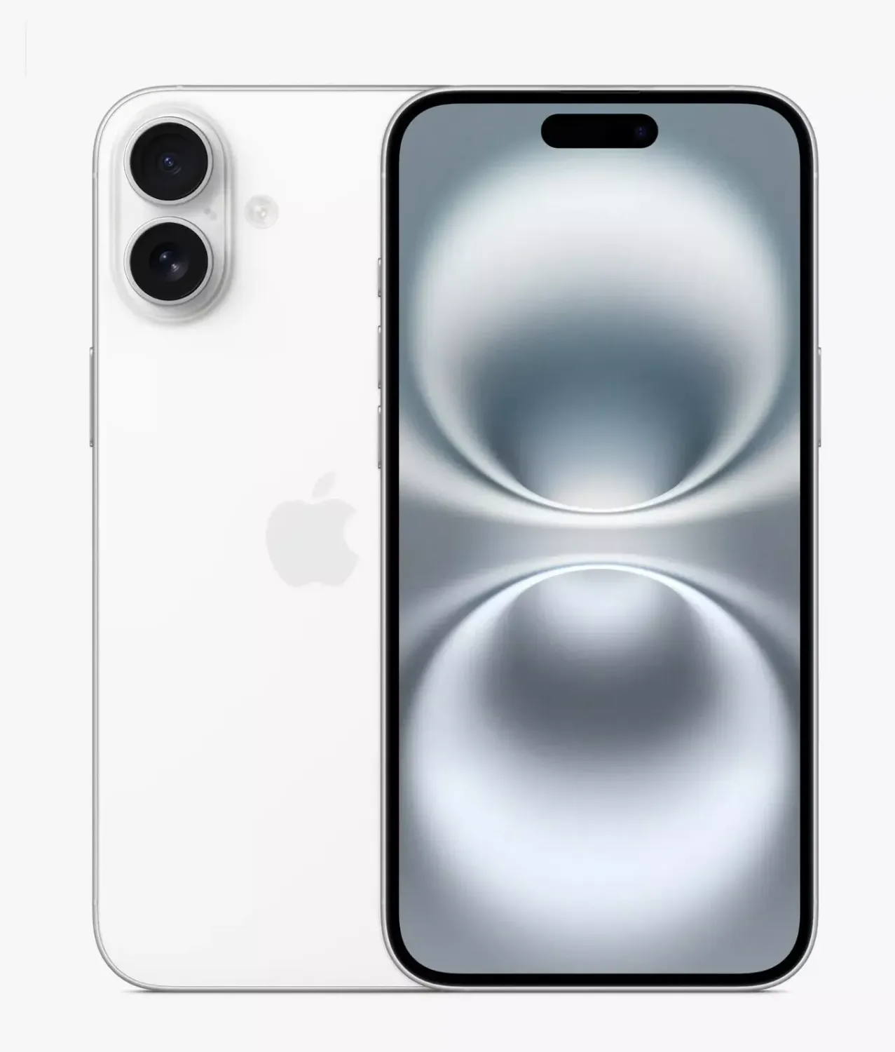 Apple iPhone 16 - 256GB - White UK هاتف آبل جديد