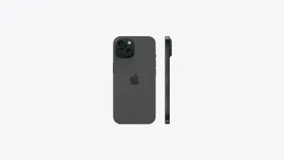 Apple iPhone 15 – 128GB – Black هاتف آبل جديد