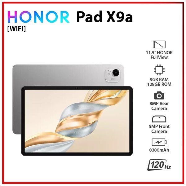 HONOR PAD X9A 11.45INCH 8RAM 128GB WI-FI GRAY