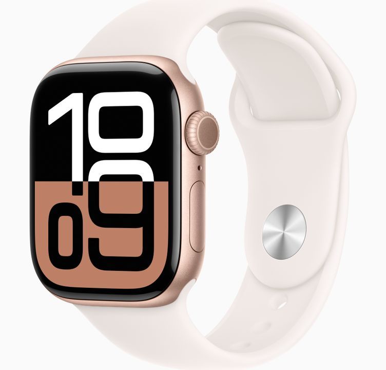 APPLE WATCH S10 46MM ROSE GOLD ساعة ابل جديدة