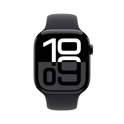 APPLE WATCH S10 42 MM BLACK ساعة ابل جديدة