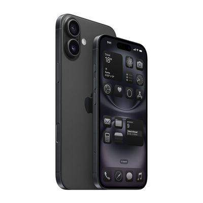 APPLE IPHONE 16 256GB BLACK ايفون جديد