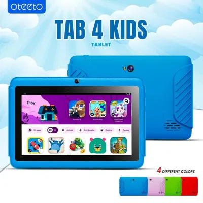Oteeto Tab 4 Kids Tablet 4GB Ram + 128GB Rom PINK  COLORE