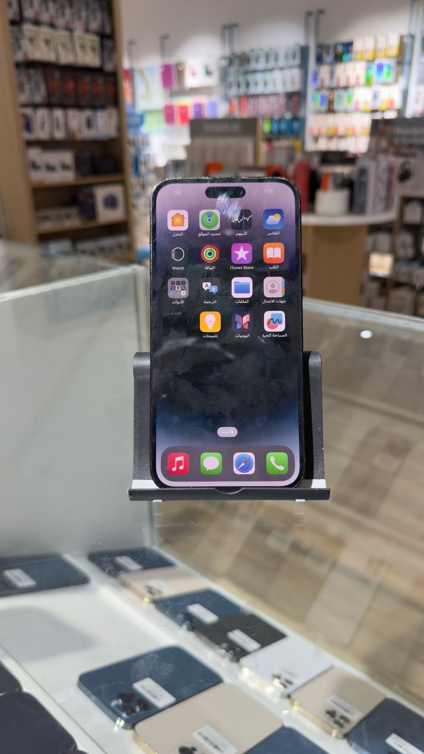 Used iPhone 14 pro max space black 84% هاتف ايفون مستخدم 