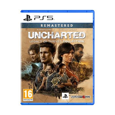 Uncharted Legacy of Thieves Collection CD Game for PlayStation 5