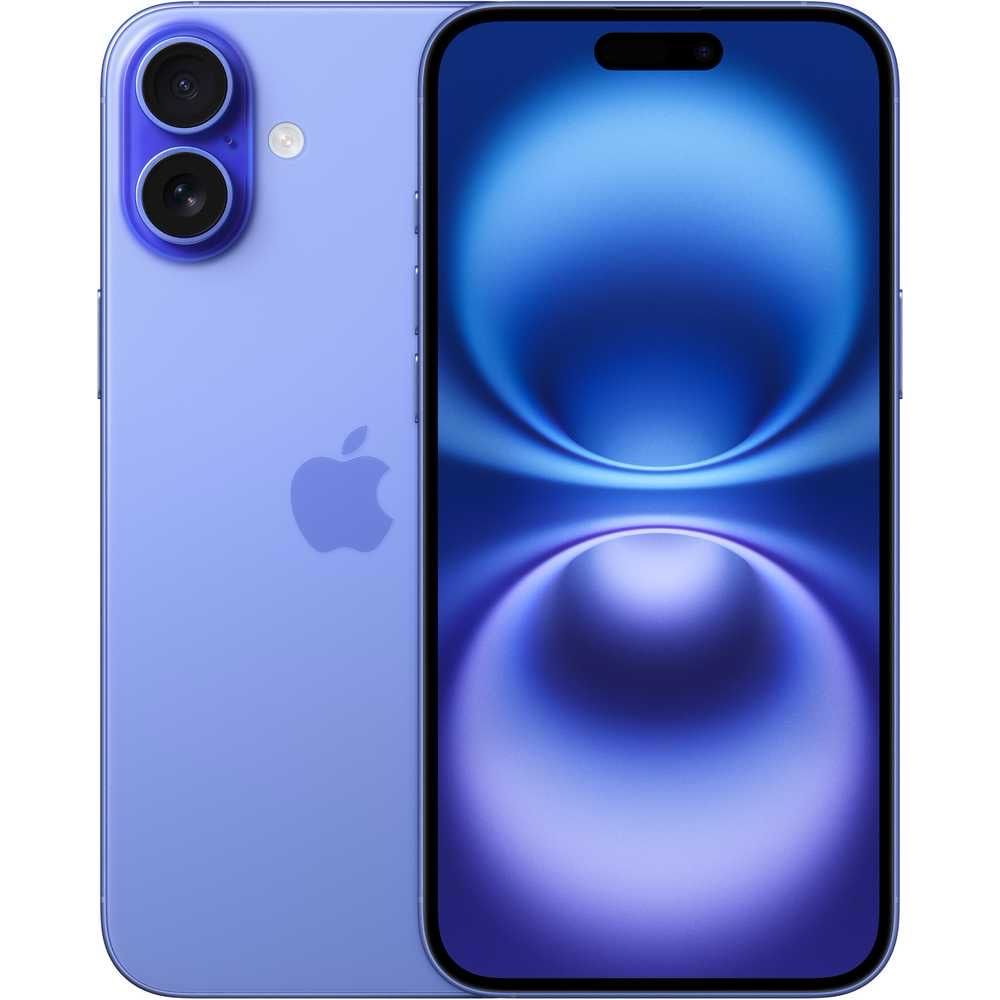 USED IPHONE 16 PLUS 256GB  BLUE 100% BATTARY 9/2025 WARRANTY