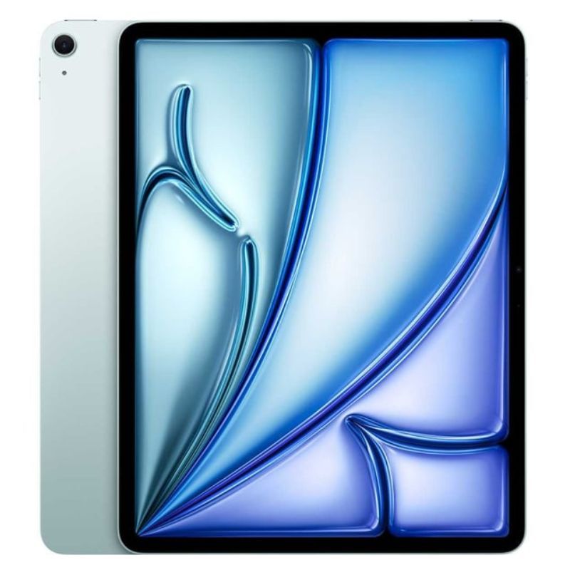 APPLE IPAD AIR 6 (13-INCH) (M2) 128GB SILVER 100% BT LIFE 2-26 WARRANTY ابل ايباد مستخدم