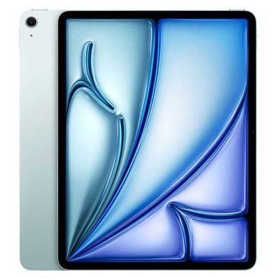 APPLE IPAD AIR 6 (13-INCH) (M2) 128GB SILVER 100% BT LIFE 2-26 WARRANTY ابل ايباد مستخدم