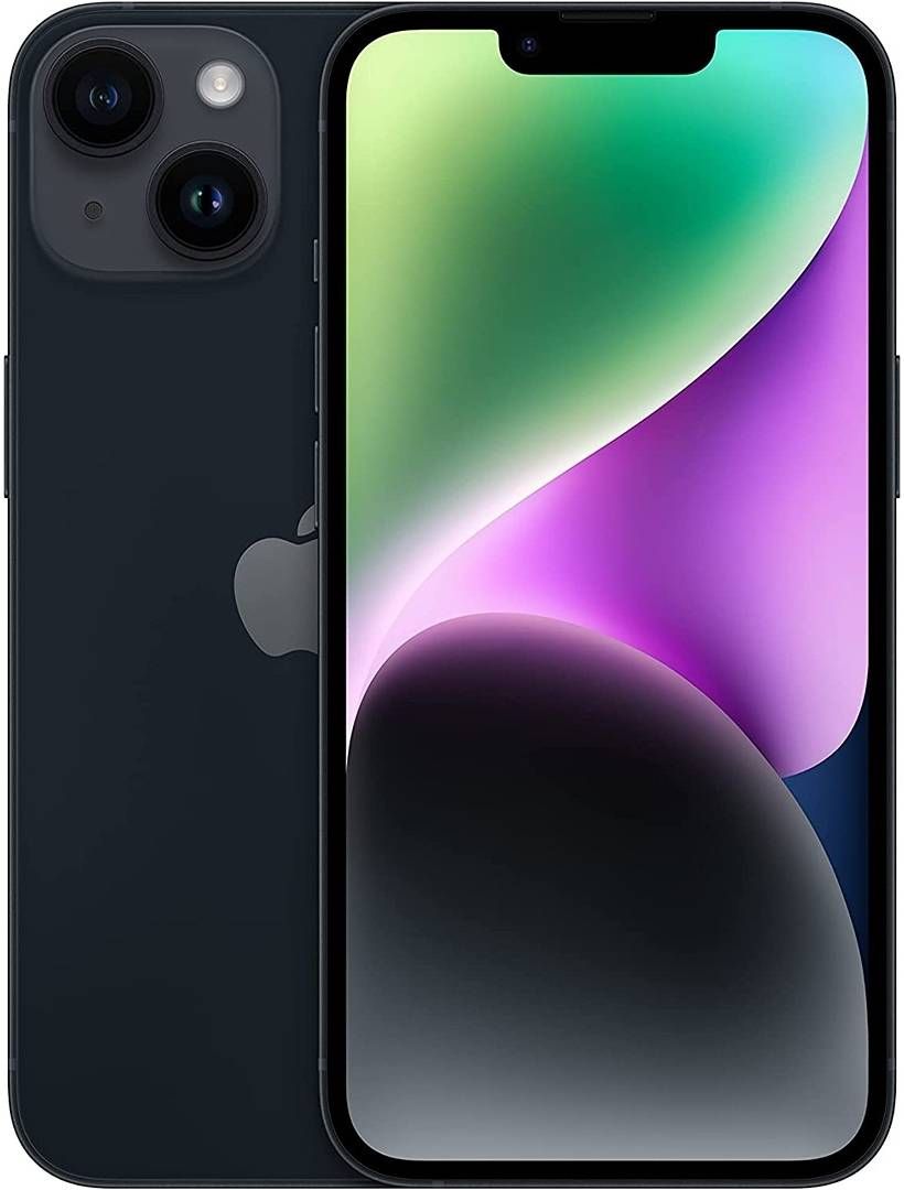 Apple iPhone 14 – 128GB – Midnight هاتف آبل جديد