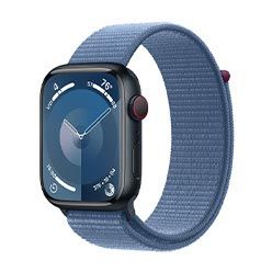 USED APPLE WATCH SERIES 9 45MM BLUE ساعة آبل مستخدمة