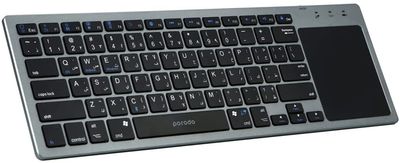 Porodo Wireless Keyboard with Touch-Pad