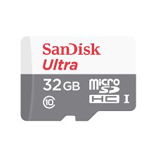 SanDisk Ultra microSDXC UHS-I Card – 32GB / 64GB / 128GB / 256GB  / 512GB بطاقة تخزين ب مختلف المساحات