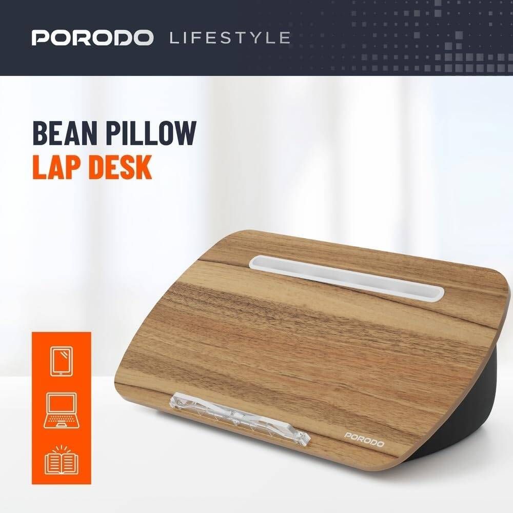 Porodo Bean Pillow Lap Desk