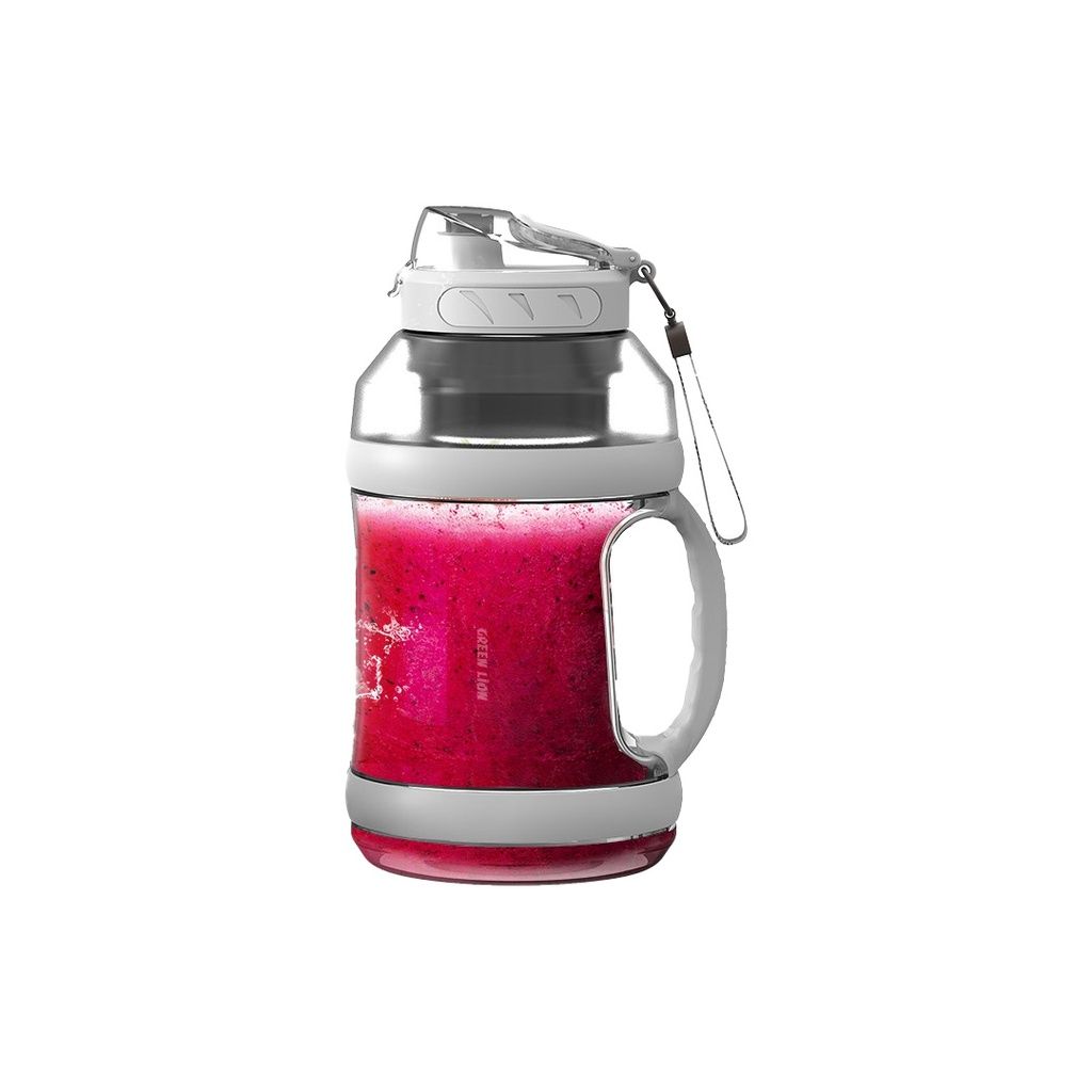 Green Lion Mega Pro Portable Blender – White خلاط محمول