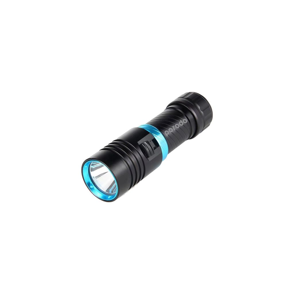 Porodo LifeStyle 1200 Lumens Waterproof Flashlight مصباح