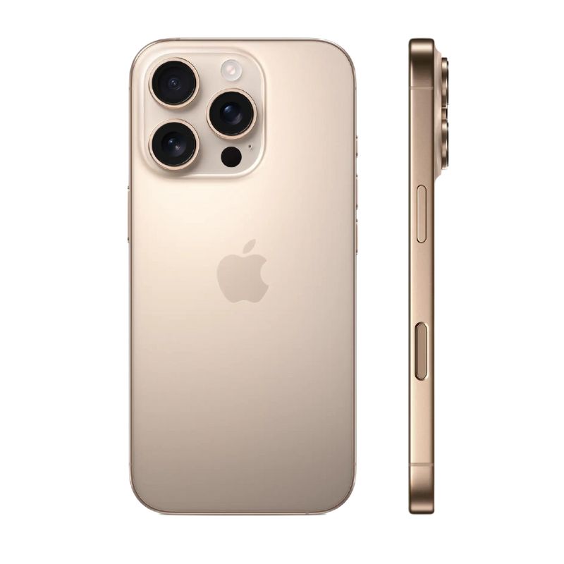 Used Apple iPhone 16 Pro – 128GB – Desert Titanium هاتف آبل مستخدم