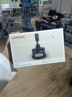 LePresso WDT Coffee Distributor Tool – 58mm – Stainless Steel