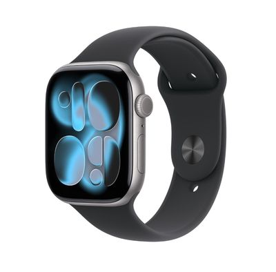 Apple Watch Series 11 – 46mm – Space Gray – GPS ساعة آبل جديدة