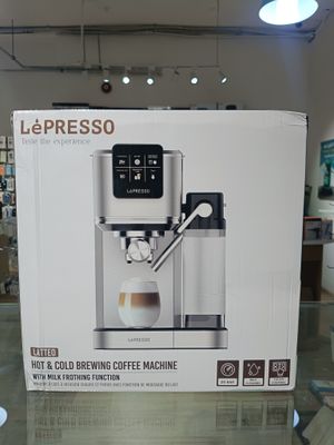 LePresso Tasta Latteo – Hot &amp; Cold Brewing Coffee Machine with Milk Frothing Function ماكينة قهوة