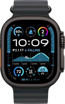 Apple Watch Ultra 2 – Black Titanium 49mm (Open Box) ساعة آبل جديدة