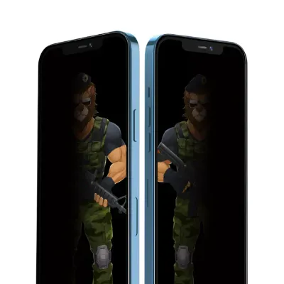 Green Lion 3D Curved Pro Screen Protector for iPhone - Privacy