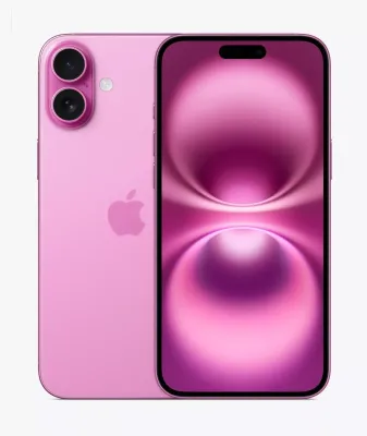 Apple iPhone 16 – 128GB – Pink هاتف آبل جديد