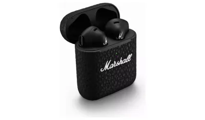 Marshall minor 3 true wireless earphones black