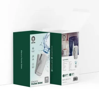 Green Lion Portable Bidet Sprayer – 450mAh – White