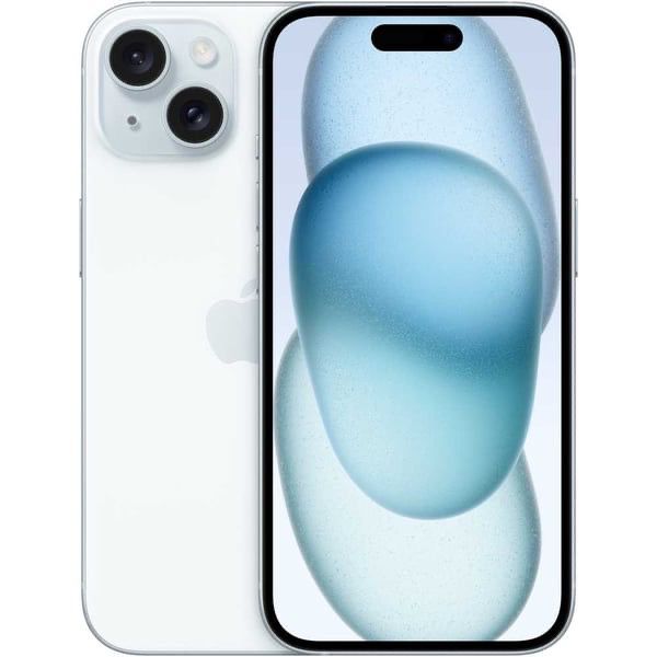 Apple iPhone 15 – 128GB – Blue هاتف آبل جديد