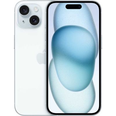 Apple iPhone 15 – 128GB – Blue هاتف آبل جديد