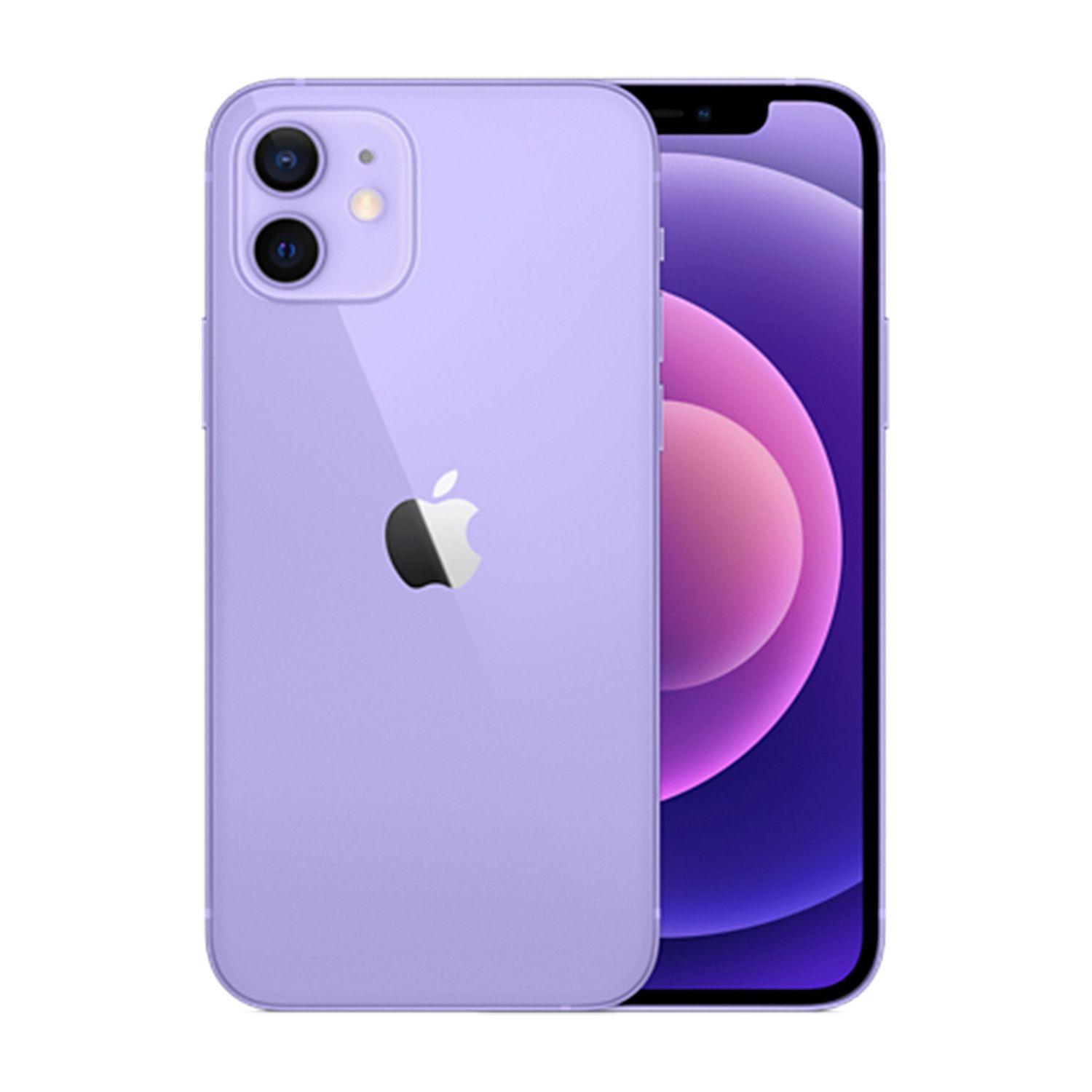 Apple iPhone 12 – 128GB – Purple هاتف آبل جديد