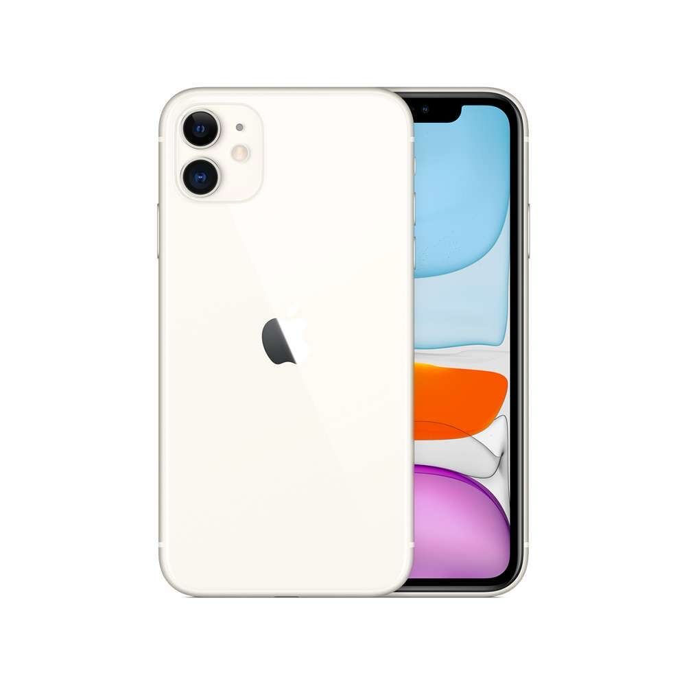 Used Apple iPhone 11 – 128GB – White هاتف آبل مستخدم
