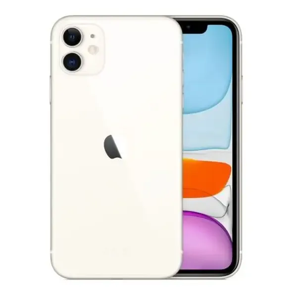 Used Apple iPhone 11 – 128GB – white   هاتف آبل مستخدم