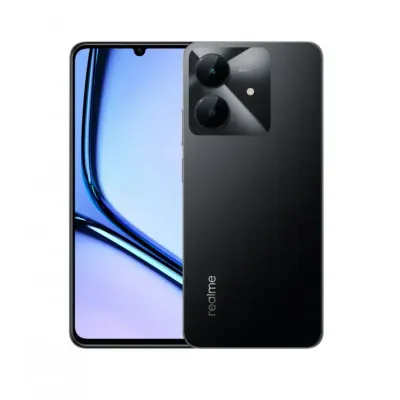 Realme Note 60X 3GB RAM - 64GB - BLACK هاتف ريلمي جديد