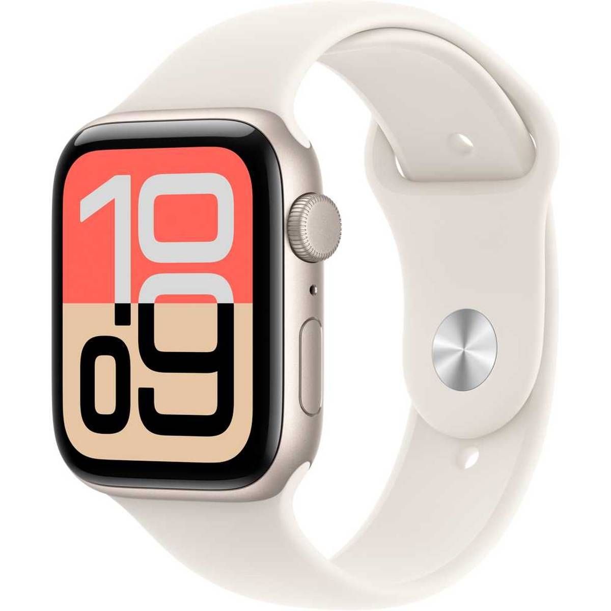 Apple Watch SE 3 – 44mm – Starlight ساعة آبل جديدة