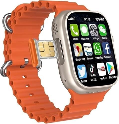 Modio 4G Call Smart Watch (2.2 inch) مع 3 أساور ساعة للأطفال