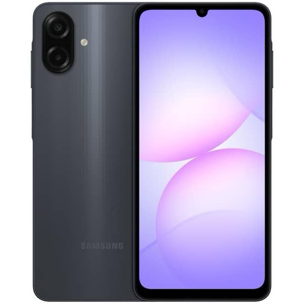 Samsung Galaxy A07 – Black - 4GB RAM / 128GB هاتف سامسونج جديد 