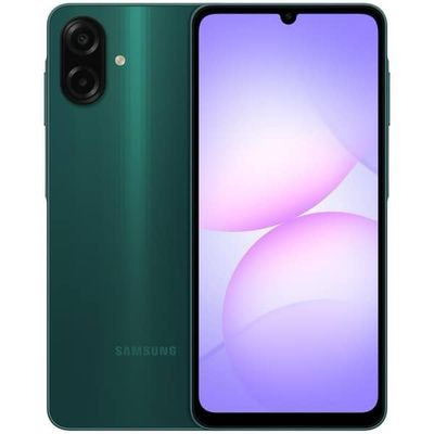 Samsung Galaxy A07 – Green - 4GB RAM / 64GB هاتف سامسونج جديد