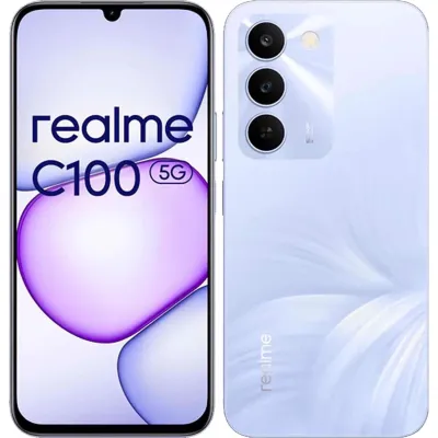 realme C100 5G – 4GB RAM – 128GB – Blooming Purple هاتف رييلمي جديد