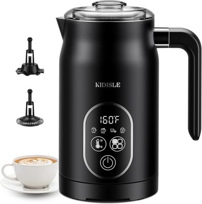 Lepresso Four Froth Milk Frother- Black 