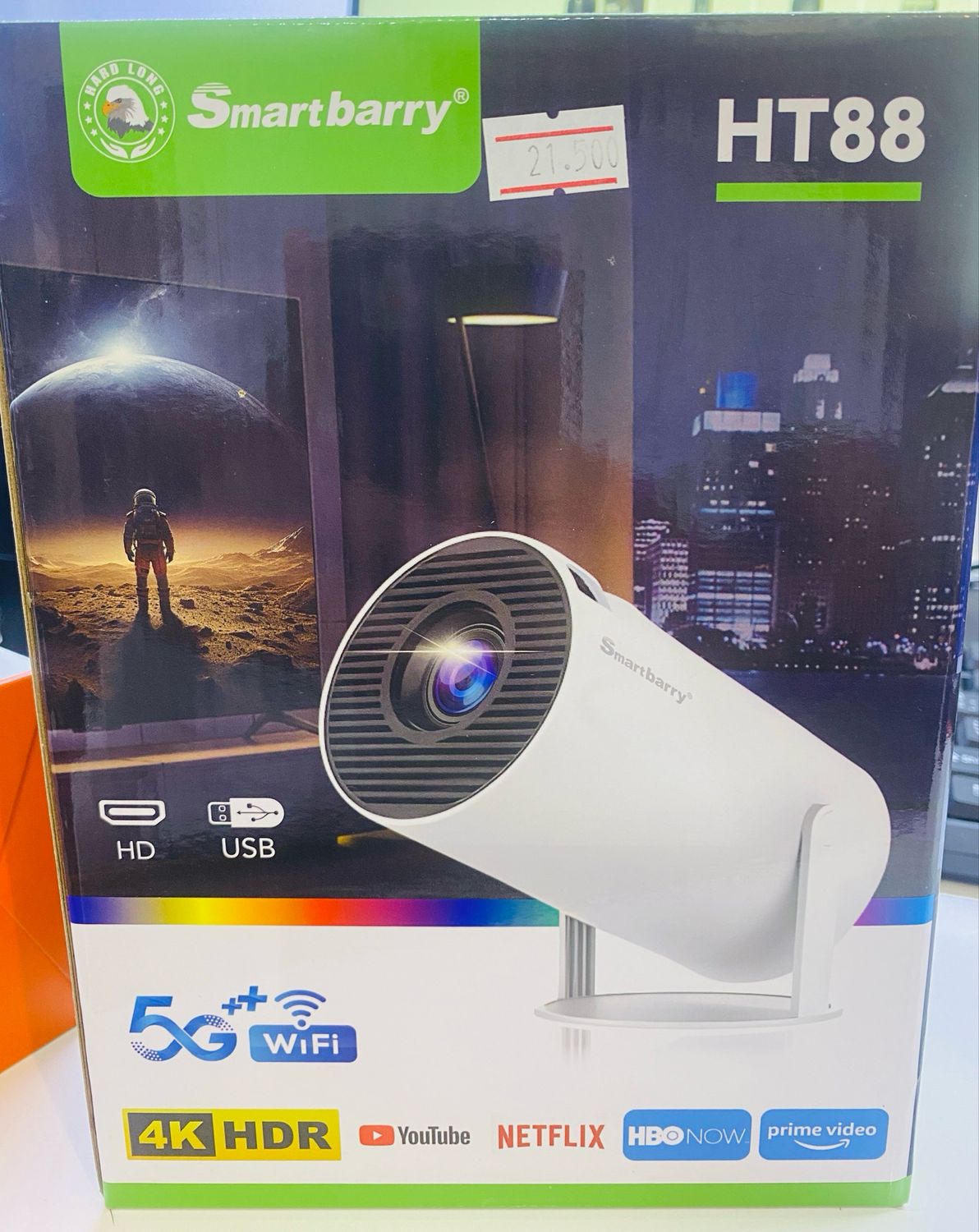 Smart Barry HY300 / HY300 Pro Smart Portable Projector