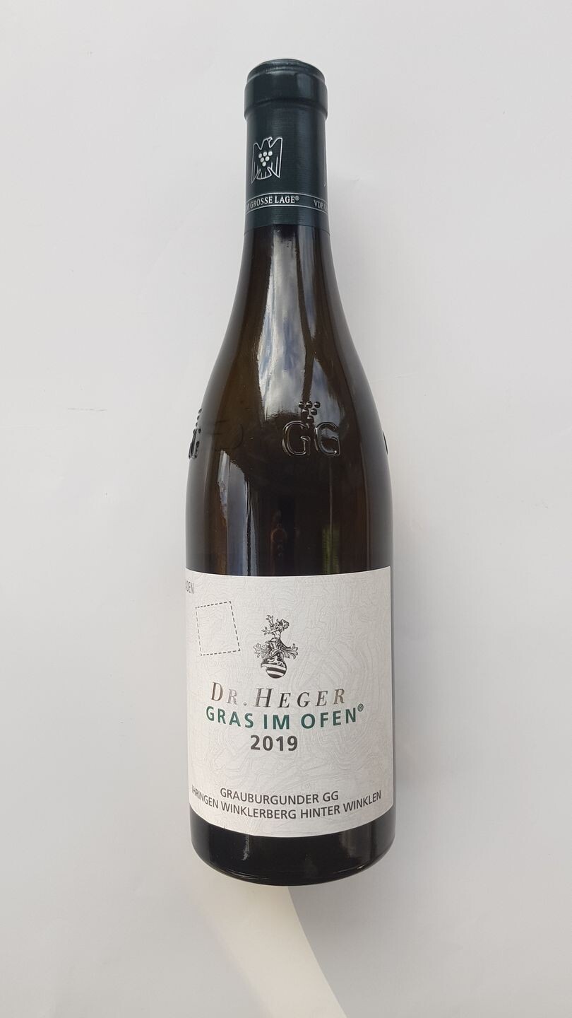 Dr.Heger "Gras im Ofen" Grauburgunder 2019 GG