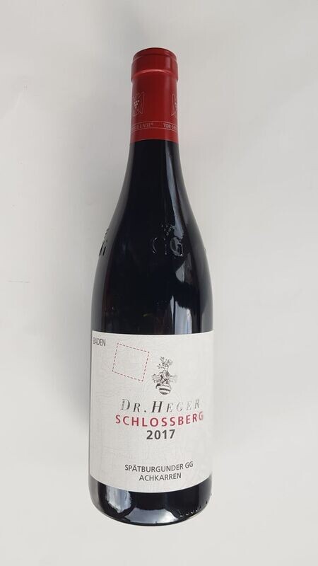 Dr.Heger Schlossberg Achkarren 2017 Spätburgunder trocken GG