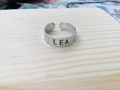 Custom Stamped Rings