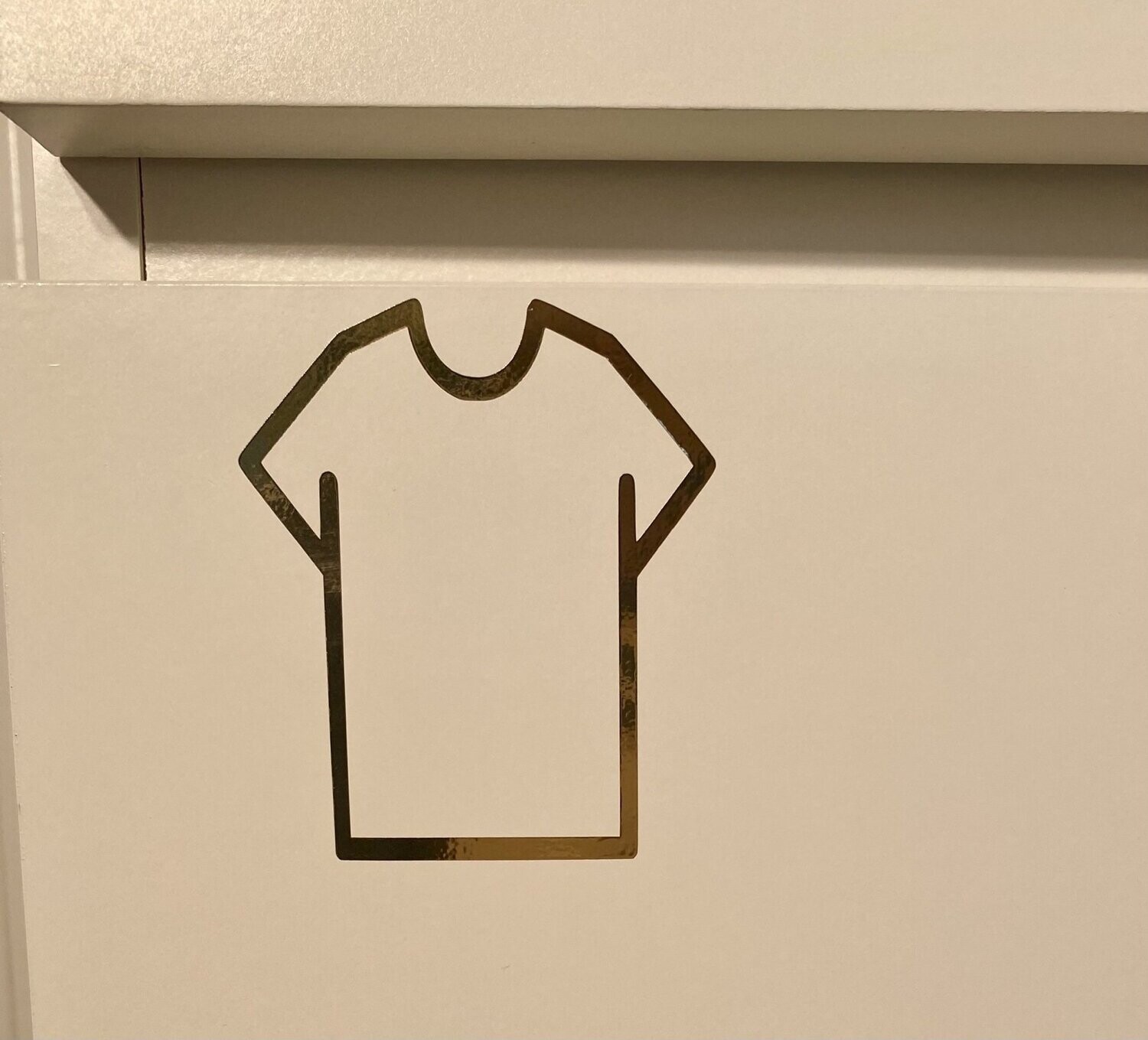 T-Shirt Schubladen Icon metallic