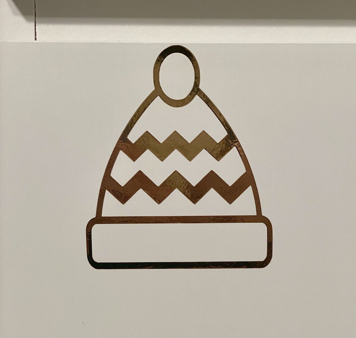 Mütze Schubladen Icon metallic