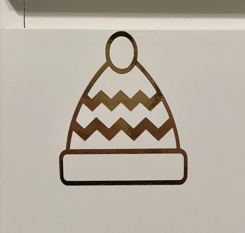 Mütze Schubladen Icon metallic