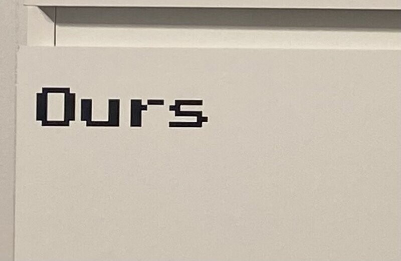 Ours Beschriftung Gamer Style