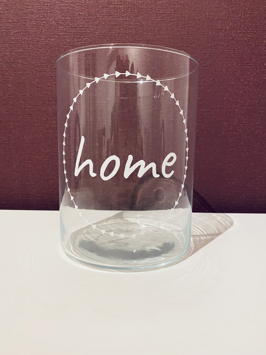 Deko Glas oder Vase Home